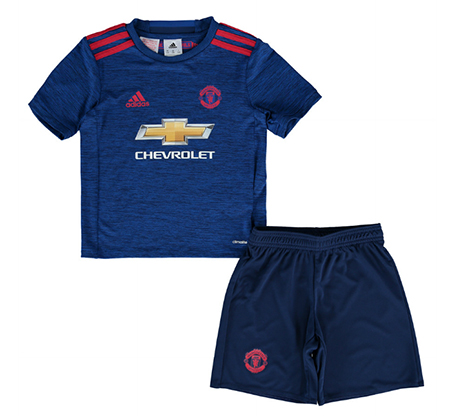 Kit Junior Manchester United Exterieur 2016/17 - Cliquez sur l'image pour la fermer